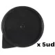 Couvercle en verre mix de 350 ml de la SOUCHE 5ud