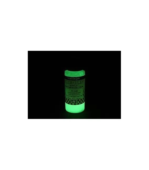 Pintura Fosforescente Premium Vallejo (200ml)