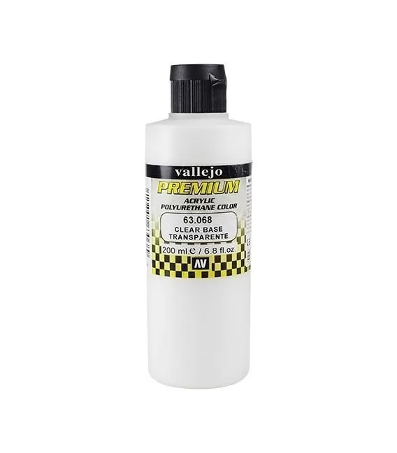 Base Transparente Vallejo Premium - 200ml