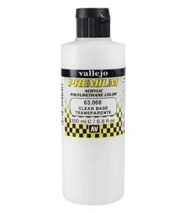Base Transparente Vallejo Premium - 200ml