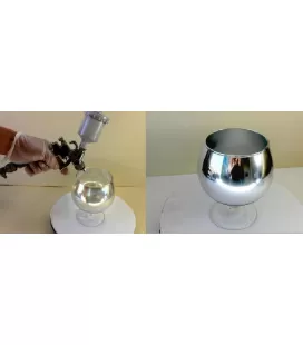 Spiegeleffektfarbe für Glas und Metraquilat