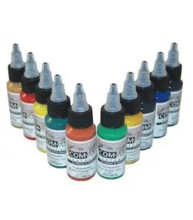 Set Pinturas Transparentes Com Art - KIT F (28ml x 10ud)