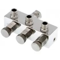 Connector 3 Airbrushes with Air Regulation (1/8)