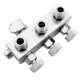 Conector 3 Aerógrafos con Reg. Aire (1/8)