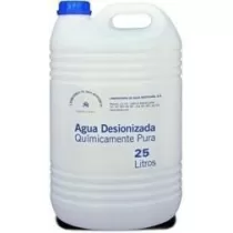 Acqua pura distillata/deionizzata 25 litri