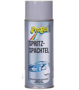 Spachtelmasse aufsprühen
