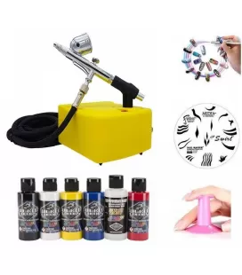 Set Nail Aérographe Elite II