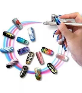 Set Aerografia Uñas Profesional