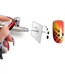 Airbrush-Nagelset für Fortgeschrittene
