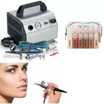 Make-up-Airbrush-Set für Fortgeschrittene