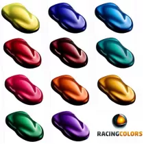 Vernice Candy Lime Yellow Racing Colors