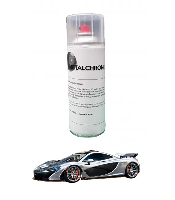 Spray Pintura Efecto Cromo Metalchrome (400ml)