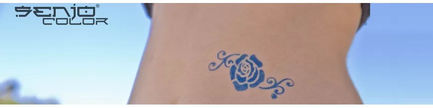 Gemälde Airbrush Tattoos