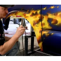 Pittura Aerografo Vero Fuoco