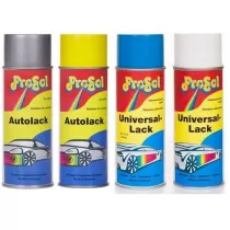 Sprüht Racing-Farben