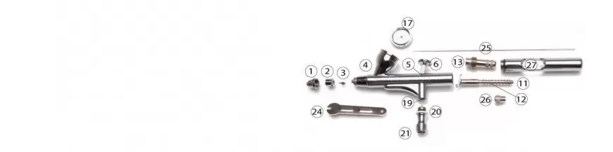 Ersatzteile Airbrush