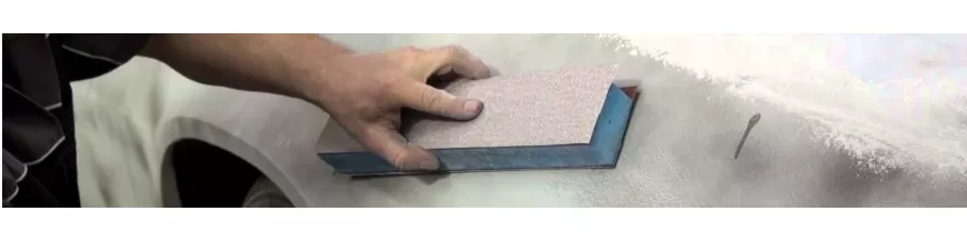 apprêt / papier de verre
