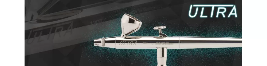 Aerógrafos Ultra Harder e Steenbeck
