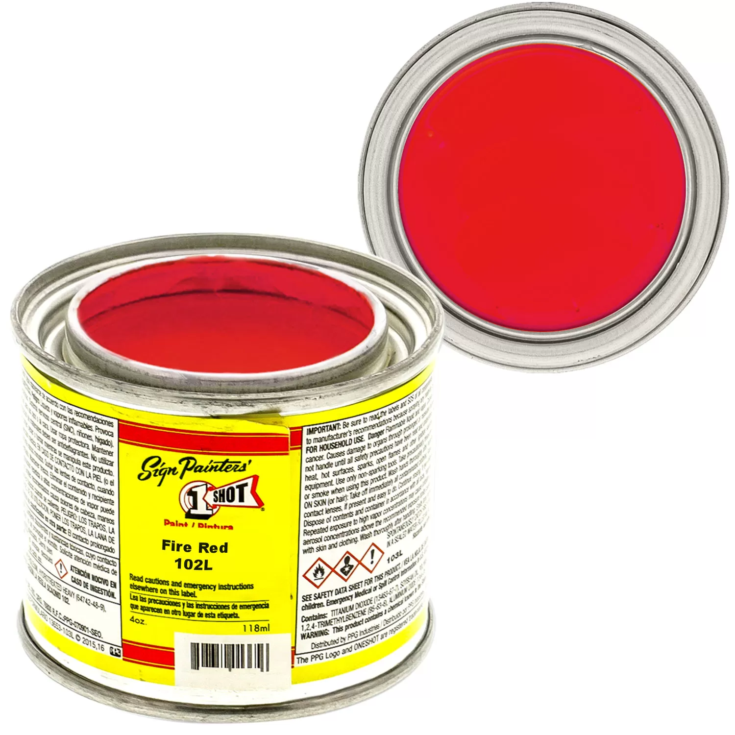 102-L - Fire Red