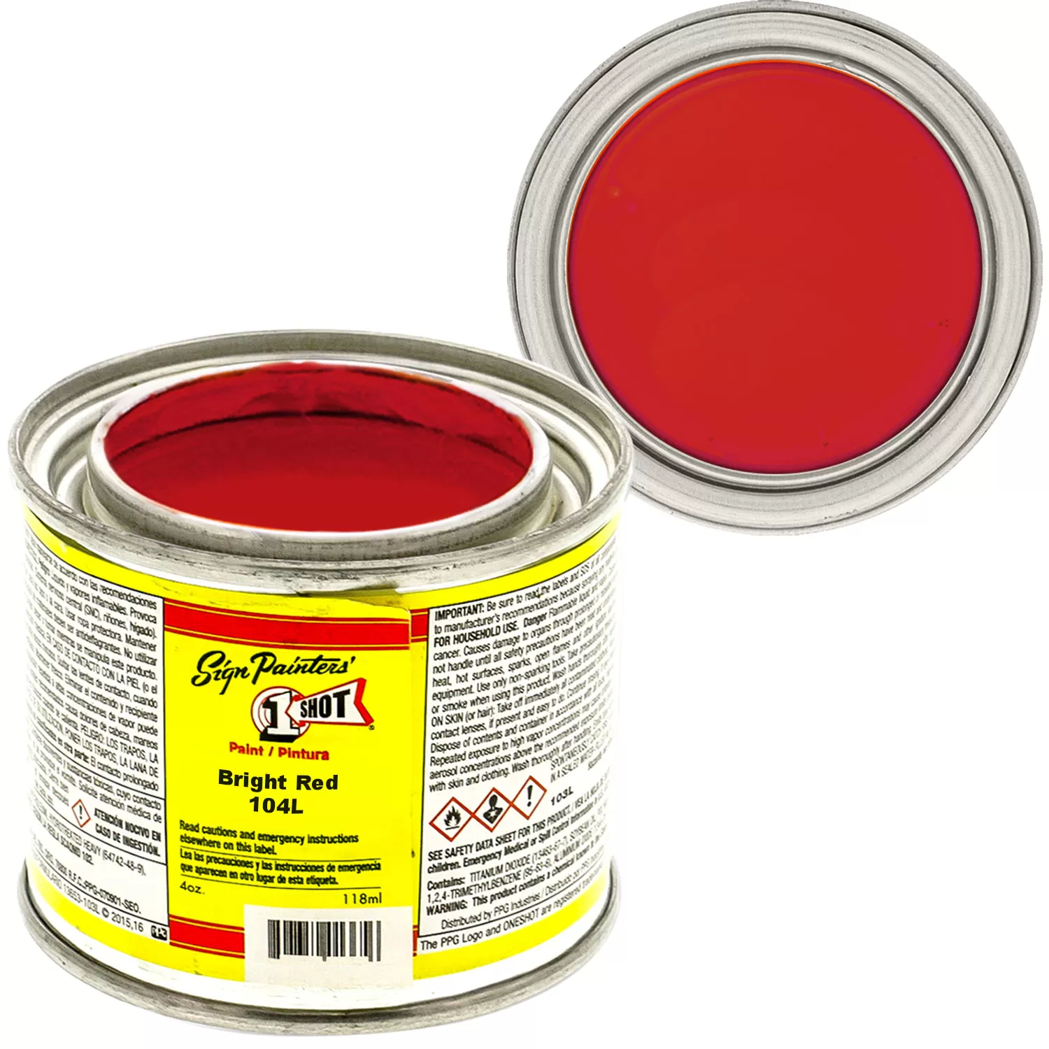 104-L - Bright Red