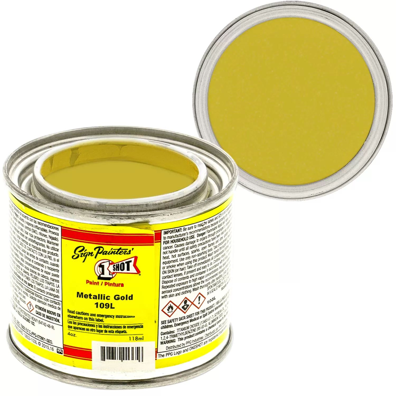 109-L - Metallic Gold