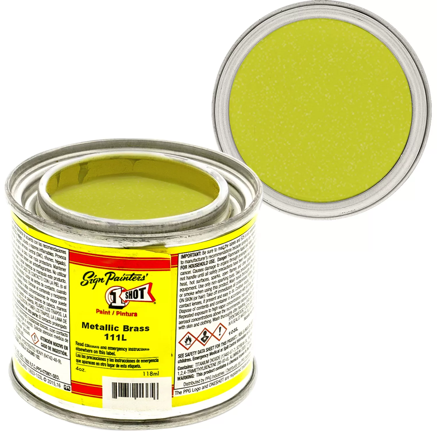 111-L - Metallic Brass